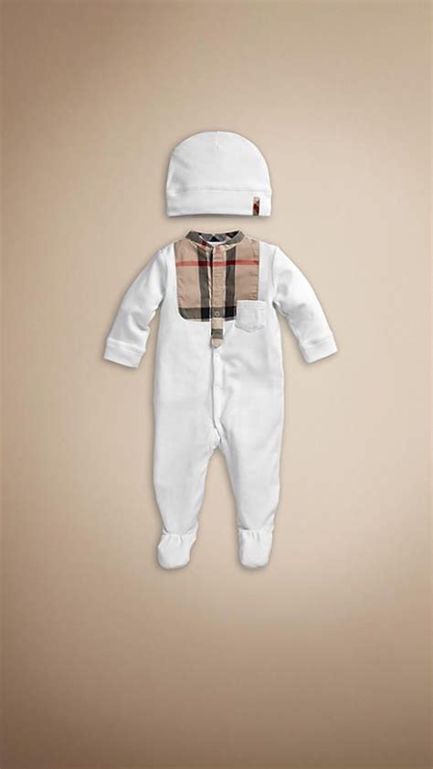 burberry baby boy clothes|burberry newborn boy clothes.